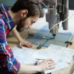 engineer-sketching